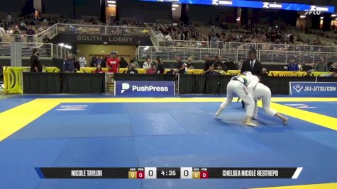 Chelsea Nicole Restrepo vs Nicole Taylor 2025 Pan Jiu Jitsu IBJJF Championship