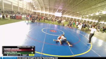 126 lbs Semifinal - Patrick Pina Iii, Cyclones Wrestling & Fitness vs Gunner Knudsen, Sanderson Wrestling Academy