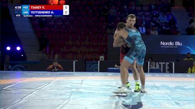 72 kg Qualif. - Ruslan Tsarev, Kyrgyzstan vs Maksym Yevtushenko, Ukraine