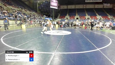 165 lbs Rnd Of 128 - Jack McMonagle, PA vs Sean Peterschick, ND