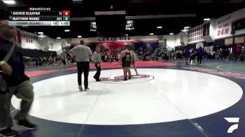 285 lbs Champ. Round 1 - Justice ElSayad, Temecula Valley vs Matthew Muniz, Santa Fe