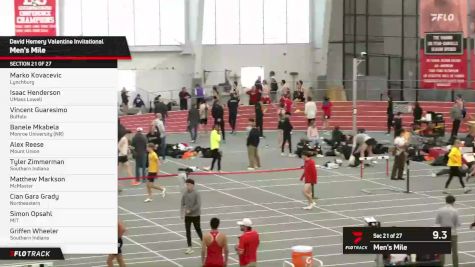 Men's Mile, Prelims 21