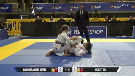 Nikolett Kis vs Luandra Barbosa Soares 2026 Pan Jiu Jitsu IBJJF Championship