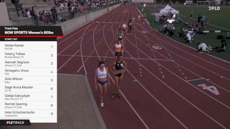 Women's 800m Now Sports , Finals