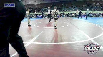 55 lbs Rr Rnd 5 - Braelyn Reed, Best Trained vs Dax Winger, Randall Youth Wrestling Club