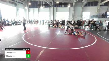 130 lbs Rr Rnd 5 - Amayah Velasquez, PQ Pinners WC vs Isabella Dipippo, Wolf Pack WC