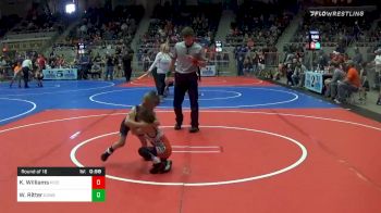 43 lbs Prelims - Kruz Williams, Piedmont vs William Ritter, Coweta Tiger Wrestling