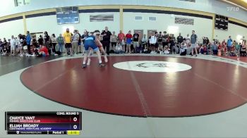 132 lbs Cons. Round 5 - Chayce Yant, Fishers Wrestling Club vs Elijah Broady, Contenders Wrestling Academy