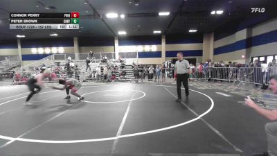 157 lbs Round Of 16 - Connor Perry, Point Loma WC vs Peter Brown, Canyon Springs HS