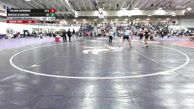184 lbs Champ. Round 3 - Rocco D`ascoli, Keiser University vs Julian Gorring, Ottawa University