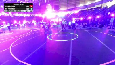 150 lbs Round Of 32 - Beau Koster, Next Level Training Academy vs Leo Ramirez, Bear Cave WC