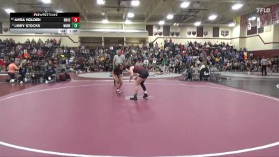 115 lbs Round 3 - Libby Stocks, Waterloo West vs Aviea Holden, North Scott
