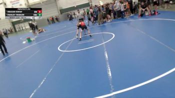 69-74 lbs Round 2 - Reagan Dukat, Big Red Wrestling vs Paisley Tegeler, Elkhorn Valley Wrestling Club,