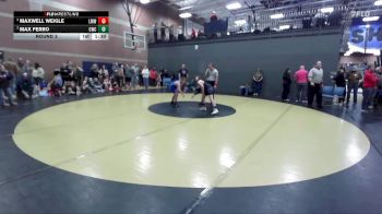 120 lbs Round 3 - Max Ferro, Cougar Wrestling Club vs Maxwell Weigle, Lil Mavs Wrestling