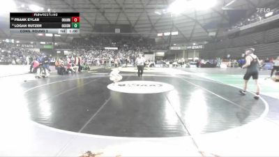Boys 1B/2B 138 Cons. Round 2 - Frank Eylar, Okanogan vs Logan Rutzer, Ocosta