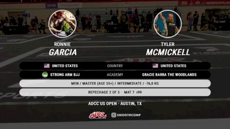 Ronnie Garcia vs Tyler McMickell 2024 ADCC Austin Open