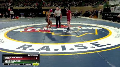 170 lbs Quarterfinal - Maddie MacKenzie, Towson vs Ugochi Anunobi, Randallstown