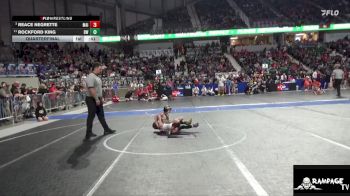 58 lbs Quarterfinal - Reace Negrette, Maize vs Rockford King, Bobcat WC