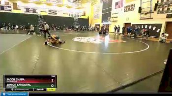 106 lbs Semifinal - Jacob Chapa, Southridge vs Junior Sandoval, Burlington