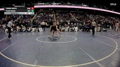 1A 138 lbs Semifinal - Ryan Mann, North East Carolina Preparatory School vs Kreed Smith, Rosman