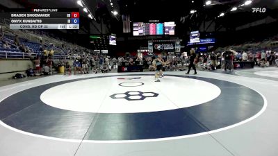 150 lbs Cons. Rd Of 32 - Braden Shoemaker, SD vs Onyx Kunsaitis, ID