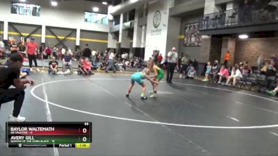 65 lbs Round 3 (6 Team) - Avery Gill, Queens Of The Corn Black vs Baylor Waltemath, NE Valkyrie