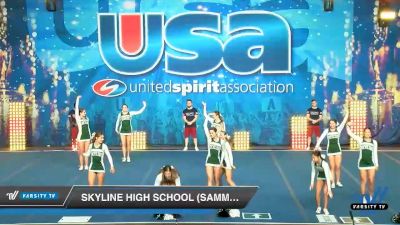 Skyline High School (Sammamish) [2020 Medium Varsity Show Cheer Advanced (13-16) Day 1] 2020 USA Spirit Nationals