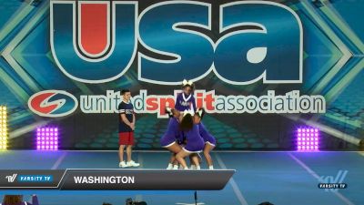 Washington [2020 Group Stunt Intermediate -- Group A Day 1] 2020 USA Spirit Nationals