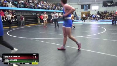 JV-38 lbs Round 1 - Cael Schultz, Marion vs Reece Rochholz, Solon