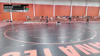165 lbs Cons. Round 3 - Justin Major, Cleary University vs Ben Blyveis, Cleary University