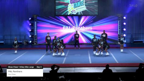 PAL Panthers - Rec Cheer [2023 Show Cheer 1 Mitey Mite Large Day 4] 2023 Pop Warner National Cheer & Dance Championship