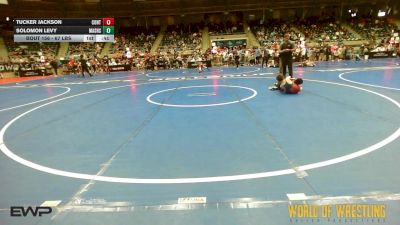 67 lbs Consi Of 8 #2 - Tucker Jackson, Contender Wrestling Academy vs Solomon Levy, Mat Assassins