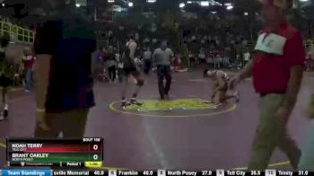 160 lbs Cons. Round 1 - Brant Oakley, North Posey vs Noah Terry, Tell City