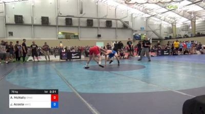 79 kg Round Of 128 - Andrew McNally, Golden Pride Wrestling Club vs Jose Acosta, Northern Illinois RTC