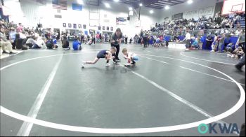 46 lbs Consi Of 16 #2 - Jericho Williams, Powerhouse Gold vs Bo Cerny, Marlow Outlaws