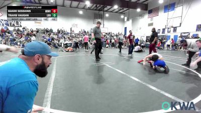 Semifinal - Baker Sessions, Mustang Bronco Wrestling Club vs Travis Vaughn, Lions Wrestling Academy
