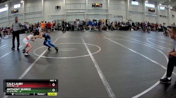 84 lbs Round 2 (8 Team) - Cale Lauby, NOVA WC vs Anthony Quiroz, 84 Athletes