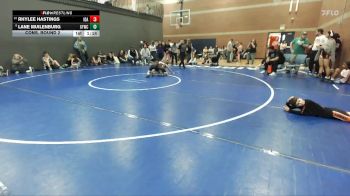 85 lbs Cons. Round 2 - Rhylee Hastings, Idaho vs Lane Muilenburg, Glenn Ferry Wrestling Club