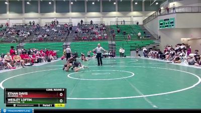 132 lbs Semis & 3rd Wb (16 Team) - Ethan Davis, Hillgrove vs Wesley Loftin, Carrollton