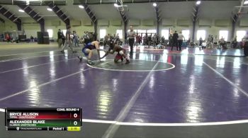 141 lbs Cons. Round 4 - Alexander Blake, Clarion Unattached vs Bryce Allison, Tiffin - Independent