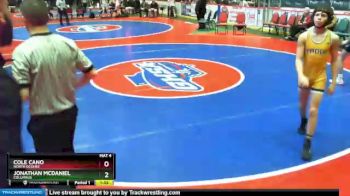 4 lbs 3rd Place Match - Jonathan McDaniel, Columbus vs Cole Cano, North Oconee
