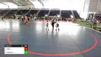 66 lbs Consi Of 4 - Jessie Kelly, Silverback WC vs Tyson Coleman, Colorado Outlaws