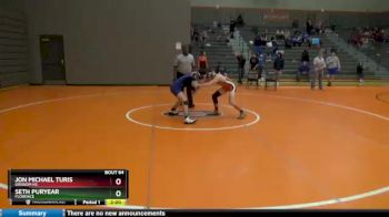 140 lbs Round 2 - Jon Michael Turis, Grissom HS vs Seth Puryear, Florence