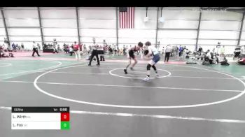 132 lbs Consi Of 16 #2 - Luke Wirth, VA vs Liam Fox, WY