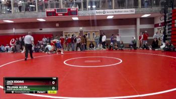 138 lbs 3rd Place Match - Tillman Allen, Sugar Salem High School vs Jack Eddins, Grace