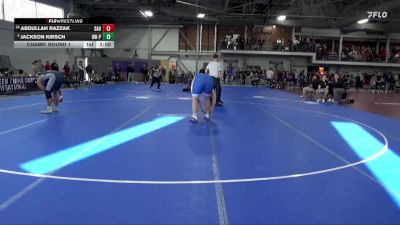 285 lbs Champ. Round 1 - Jackson Kirsch, Wisconsin-Platteville vs Abdullah Razzak, St. Ambrose University