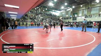 138 lbs Quarterfinal - Sean Sanders, Van Buren vs Diesel Stuart, SOUTHSIDE