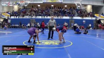 190 lbs Champ. Round 1 - Kiley Williams, Jay County vs Xsaria Puente, FREMONT ROSS