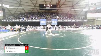 3A 285 lbs Champ. Round 2 - Nathan Wright, Evergreen (Vancouver) vs Dominic Echeverria, Hermiston