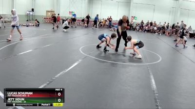 64 lbs Round 6 (8 Team) - Jett Sidun, Mat Assassins vs Lucas Schuman, Mat Assassins Red